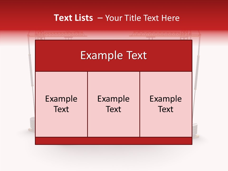 Tower Working Concepts PowerPoint Template