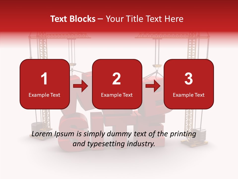 Tower Working Concepts PowerPoint Template