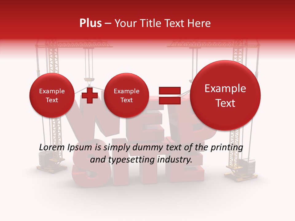 Tower Working Concepts PowerPoint Template