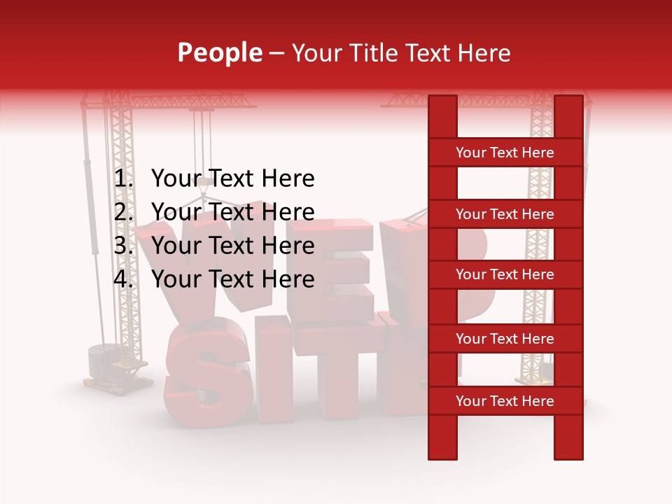 Tower Working Concepts PowerPoint Template