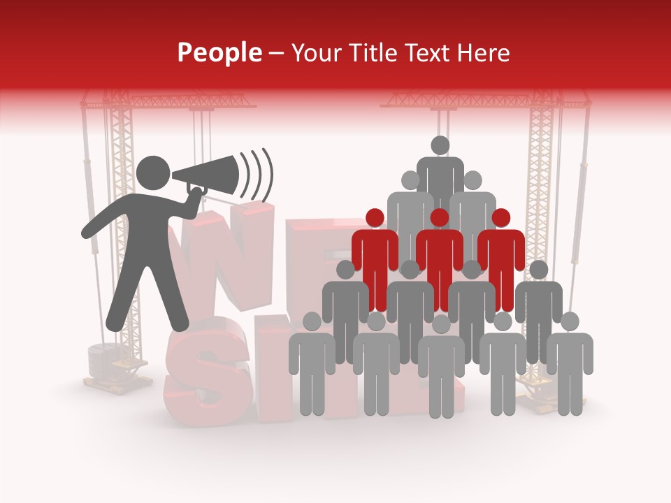 Tower Working Concepts PowerPoint Template