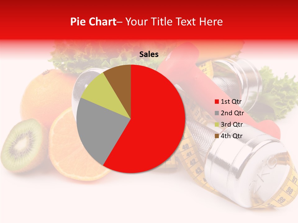 Rainbow Colors Diet Strength PowerPoint Template