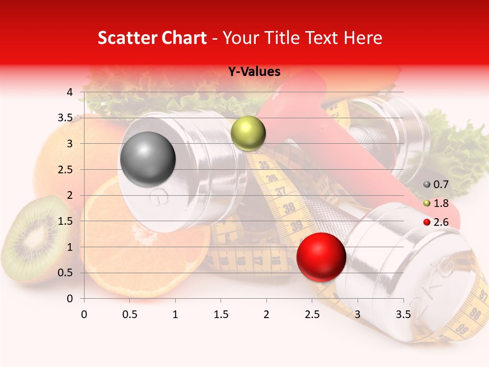 Rainbow Colors Diet Strength PowerPoint Template