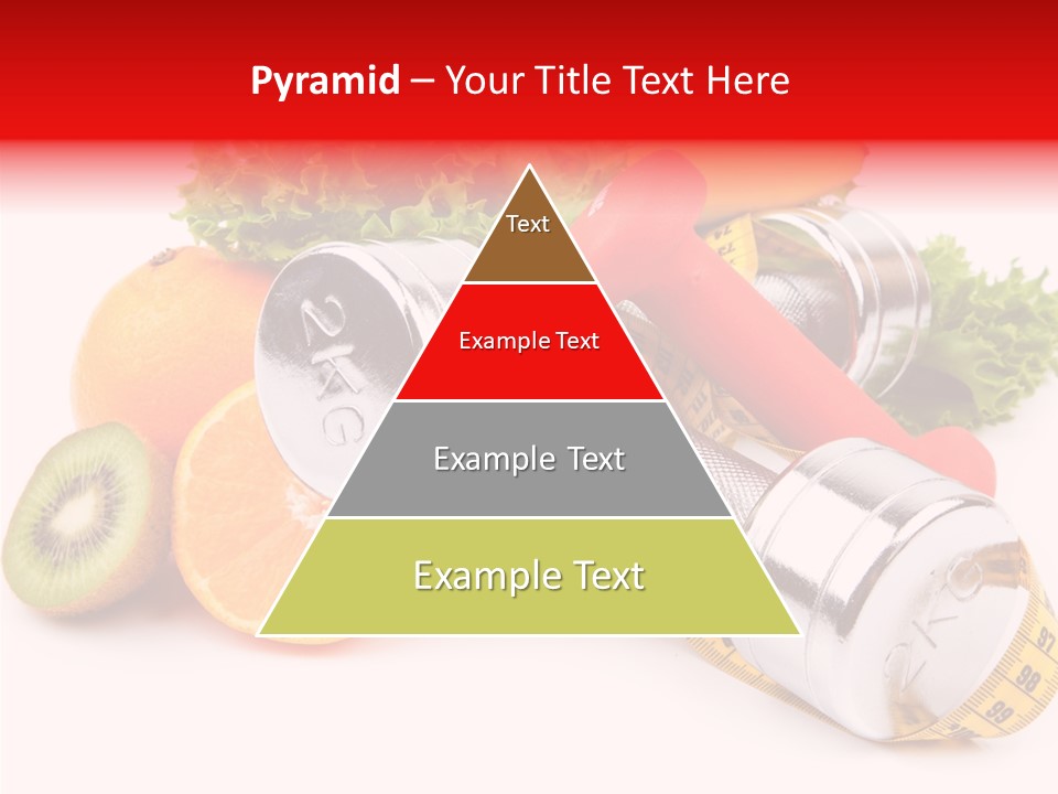 Rainbow Colors Diet Strength PowerPoint Template