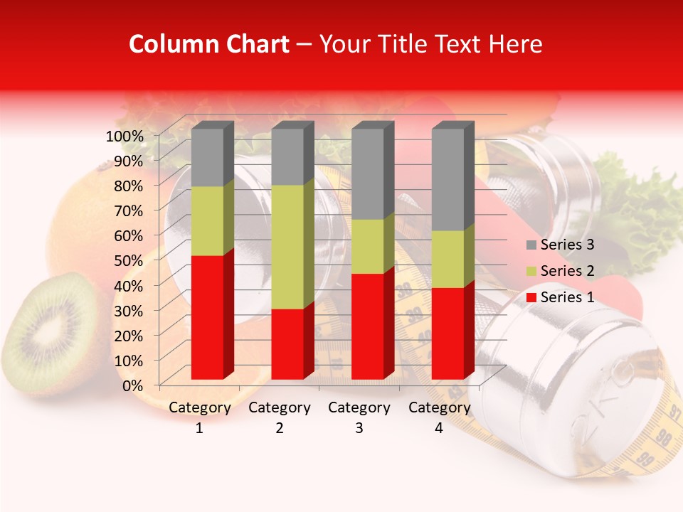Rainbow Colors Diet Strength PowerPoint Template