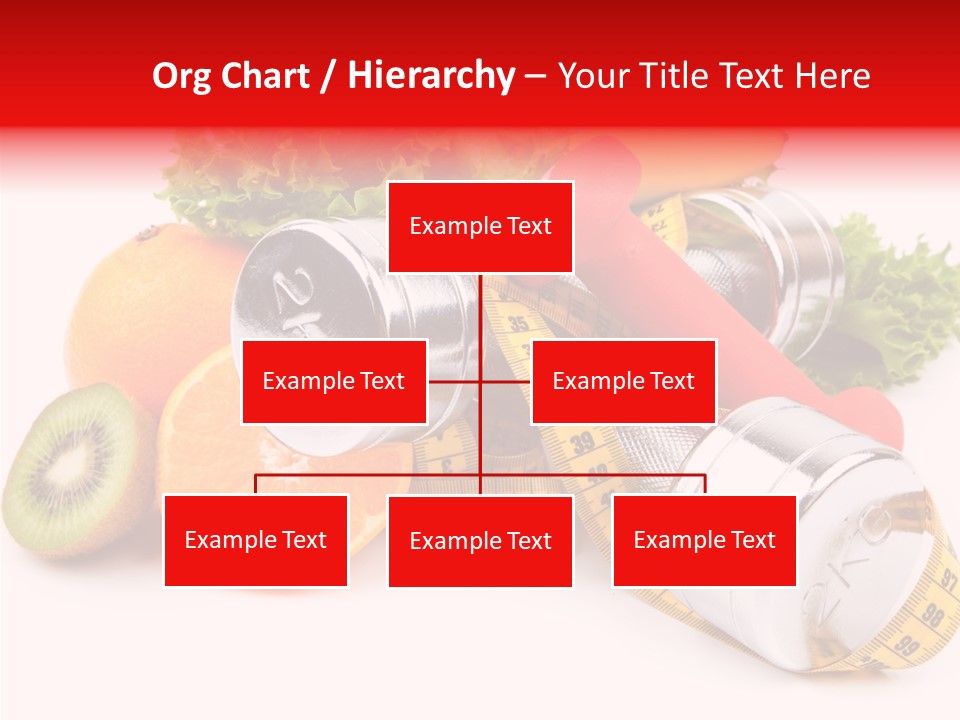Rainbow Colors Diet Strength PowerPoint Template