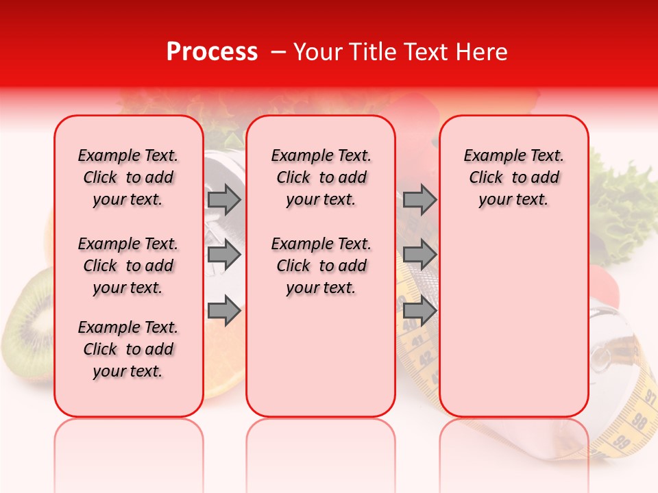 Rainbow Colors Diet Strength PowerPoint Template