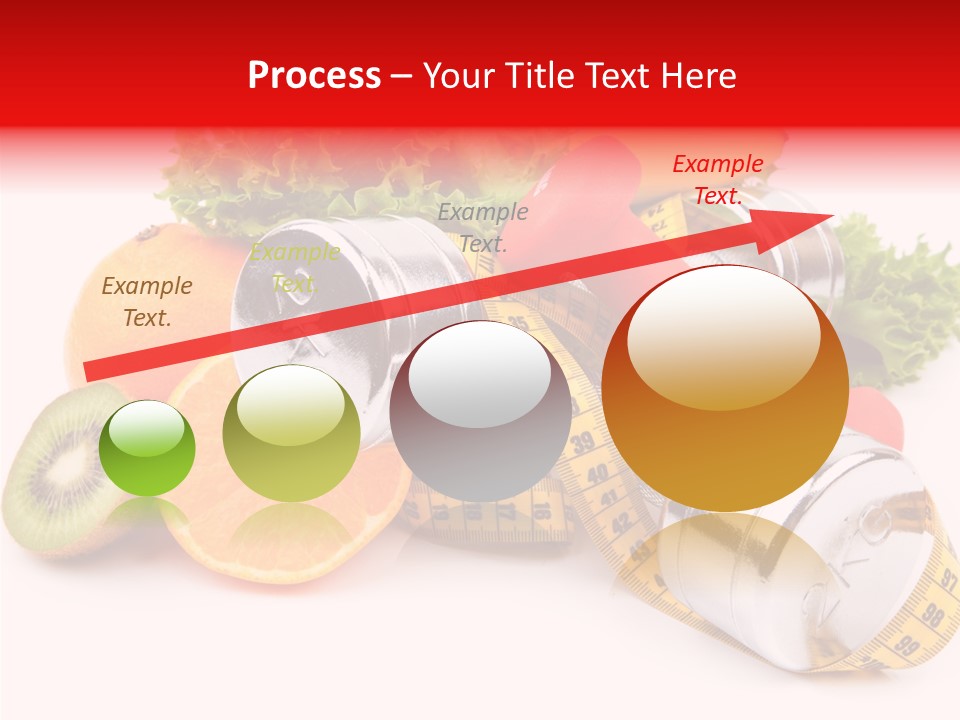 Rainbow Colors Diet Strength PowerPoint Template