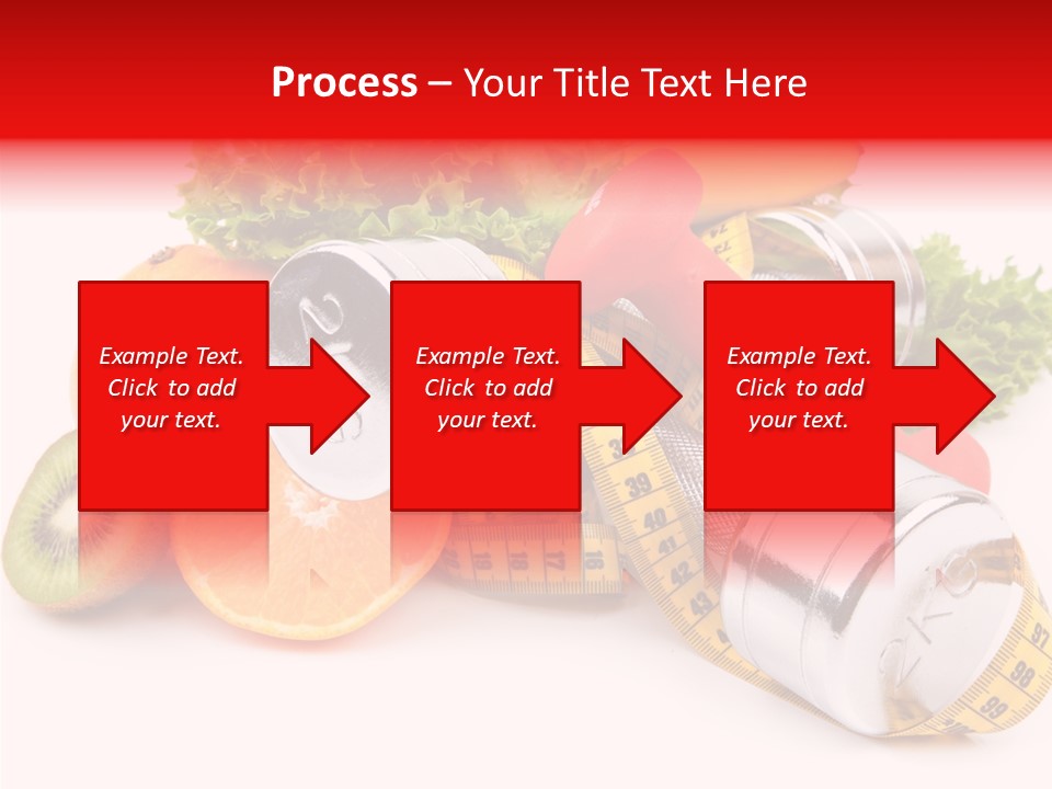 Rainbow Colors Diet Strength PowerPoint Template