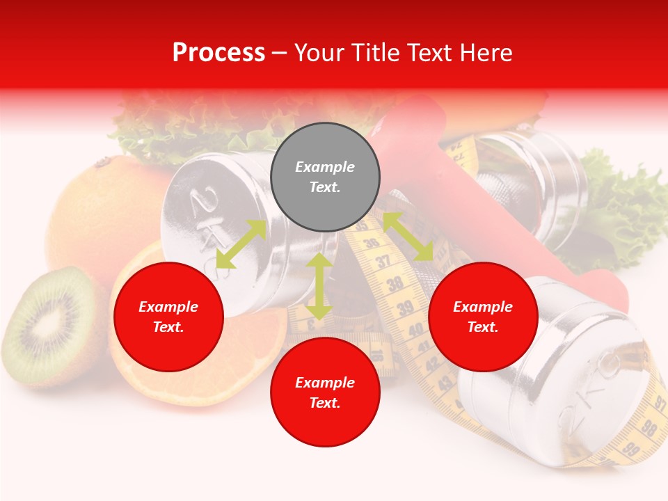 Rainbow Colors Diet Strength PowerPoint Template