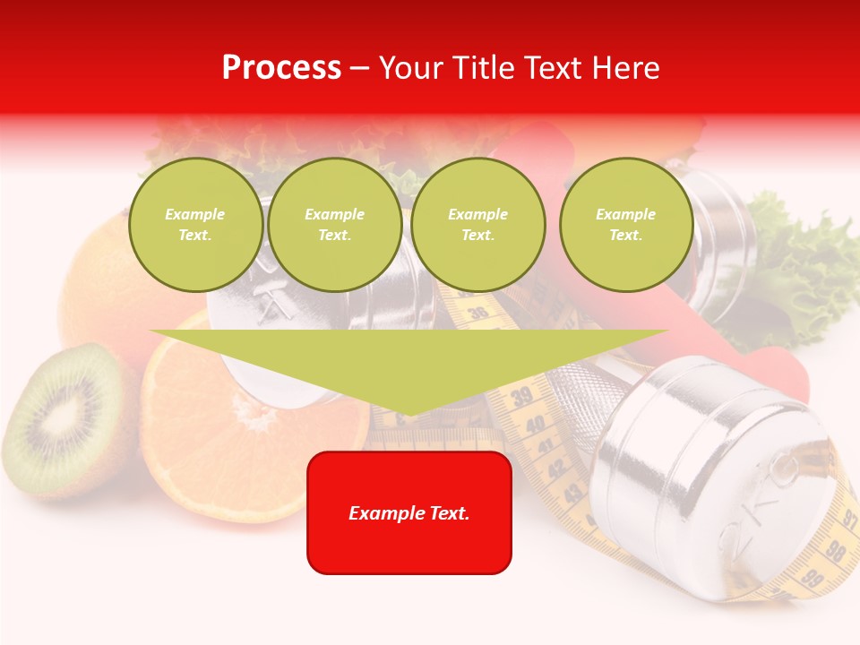 Rainbow Colors Diet Strength PowerPoint Template