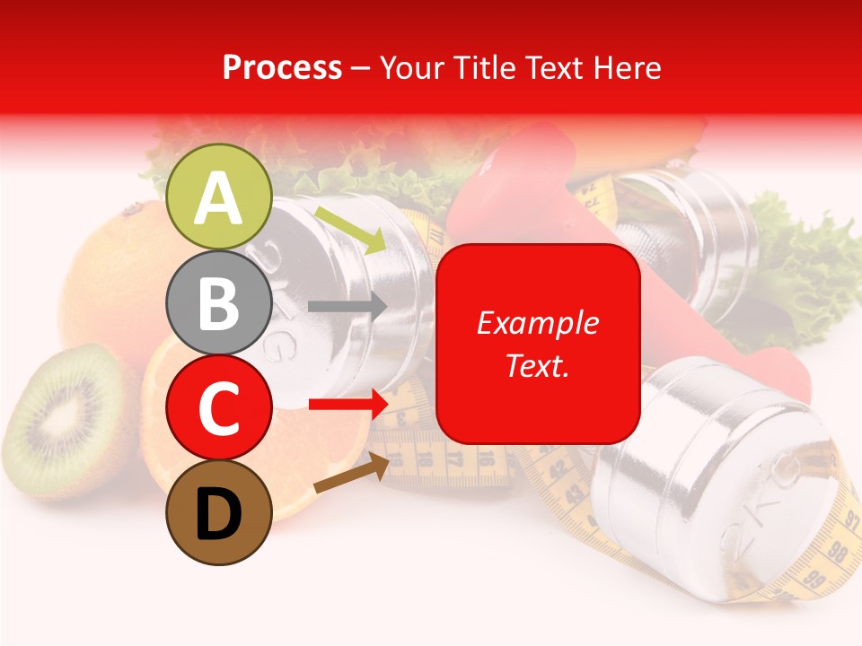 Rainbow Colors Diet Strength PowerPoint Template
