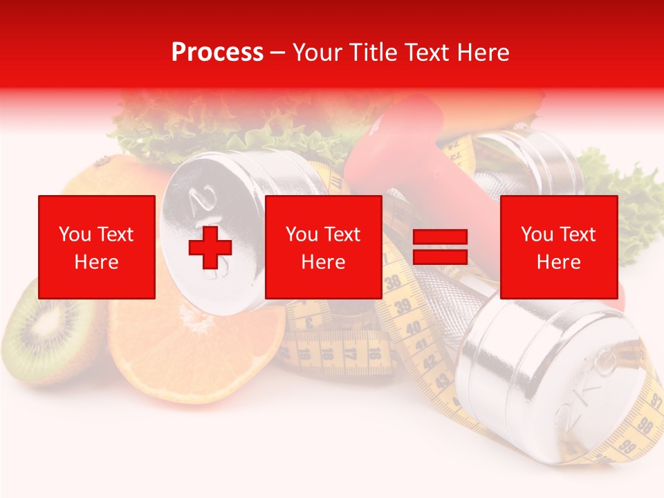 Rainbow Colors Diet Strength PowerPoint Template