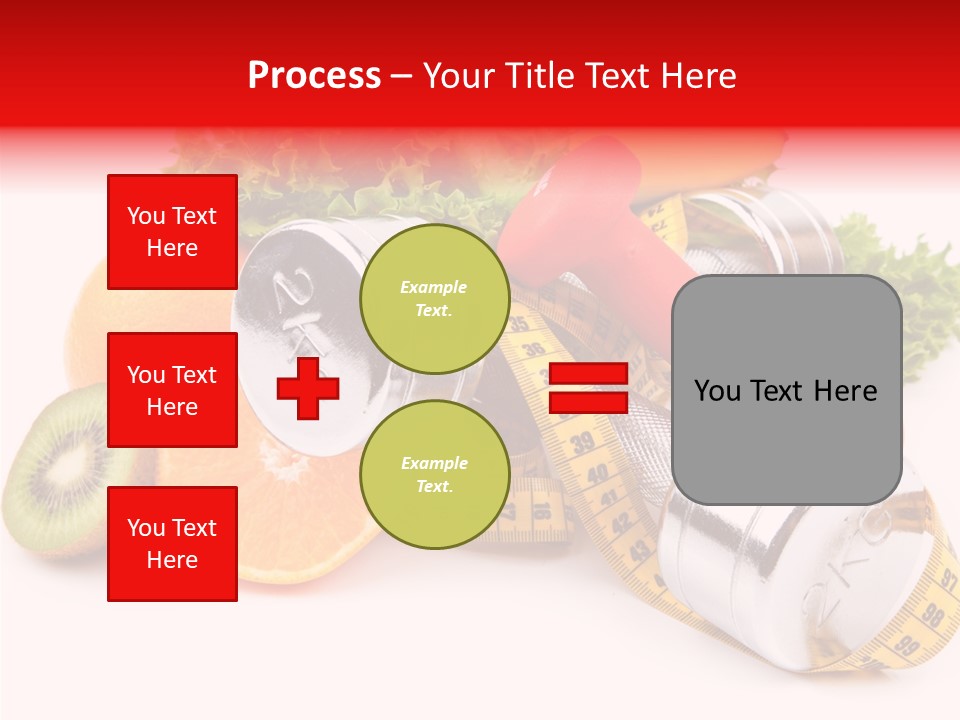 Rainbow Colors Diet Strength PowerPoint Template