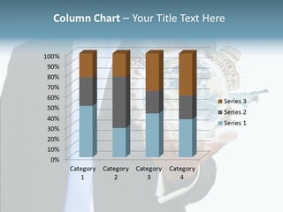 Aircraft Blue Stress PowerPoint Template