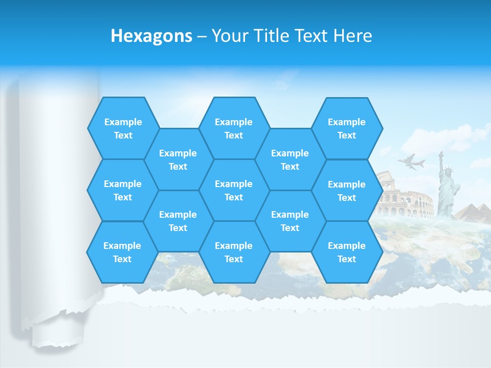 Europe Torn India PowerPoint Template