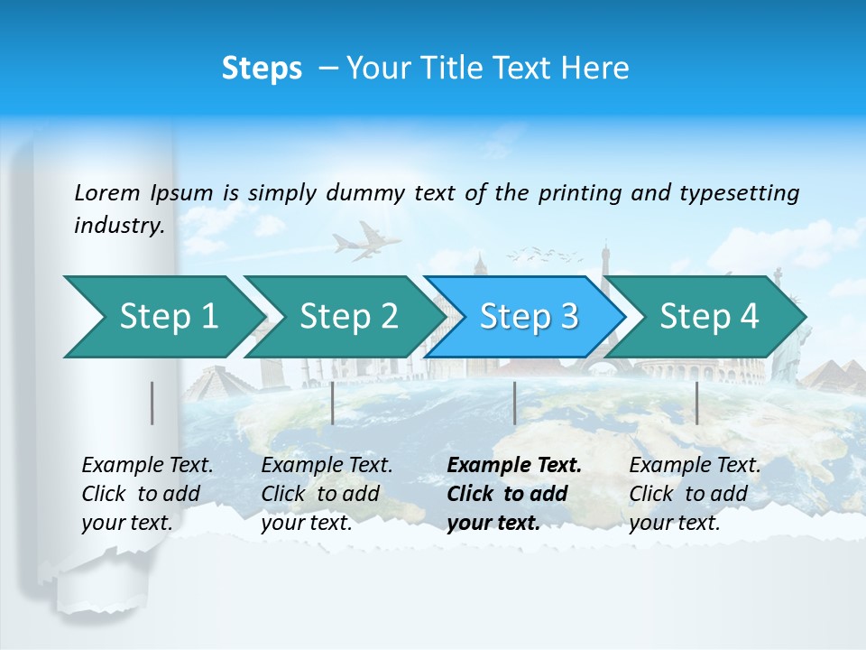 Europe Torn India PowerPoint Template
