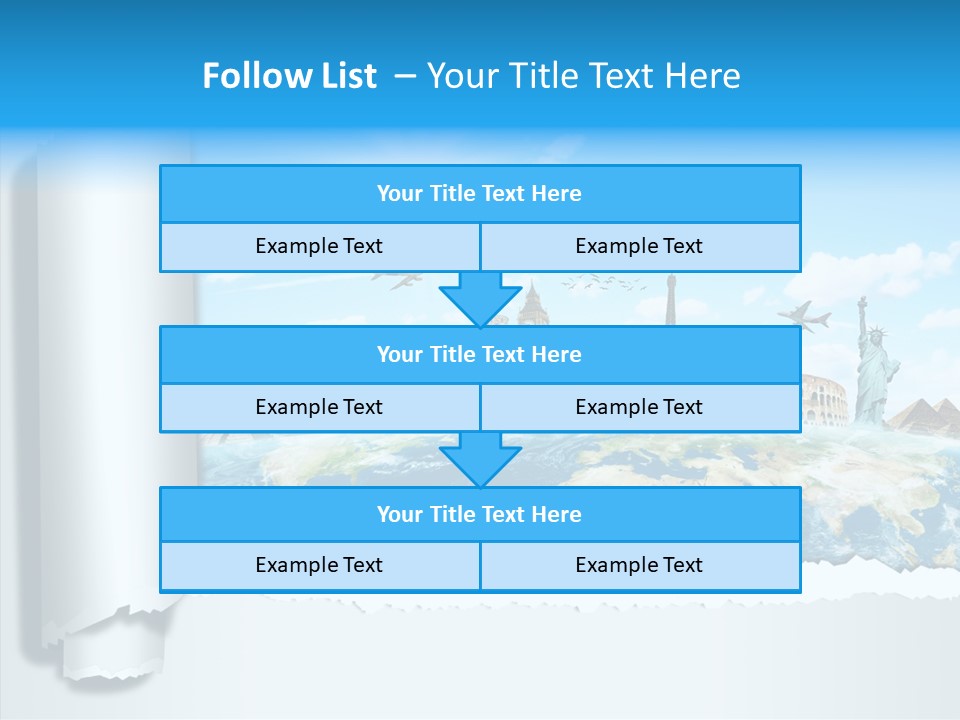 Europe Torn India PowerPoint Template