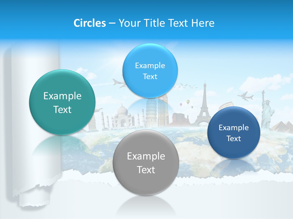 Europe Torn India PowerPoint Template