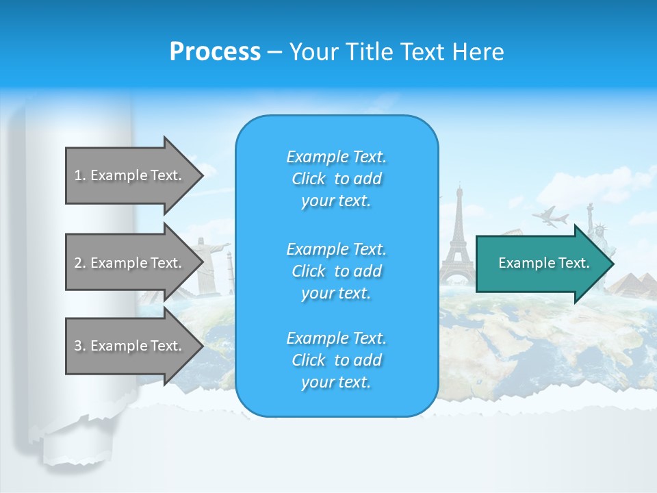 Europe Torn India PowerPoint Template