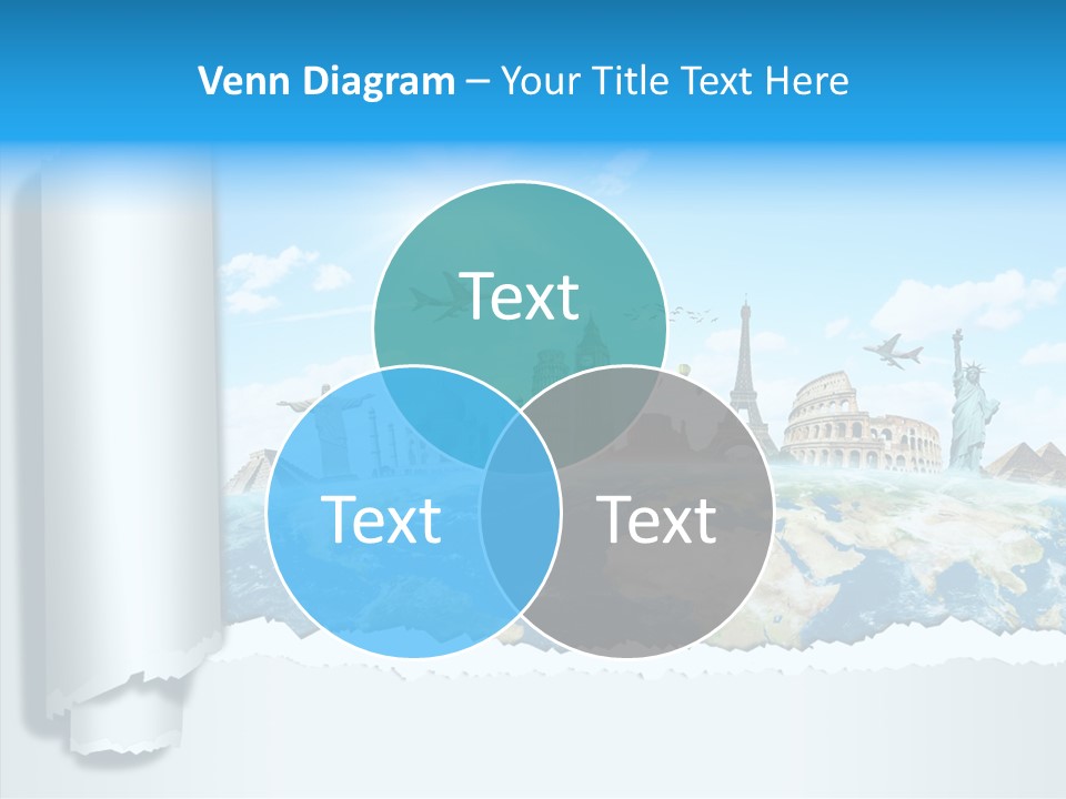 Europe Torn India PowerPoint Template