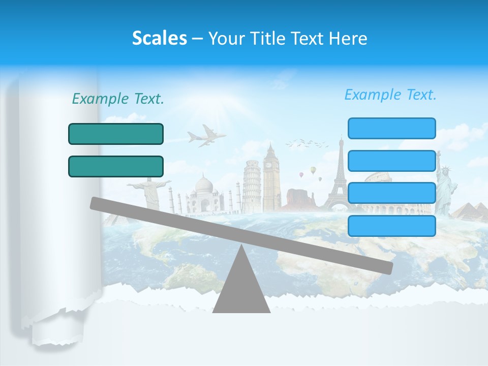 Europe Torn India PowerPoint Template