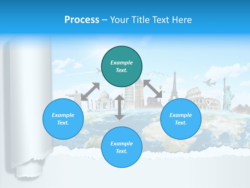 Europe Torn India PowerPoint Template