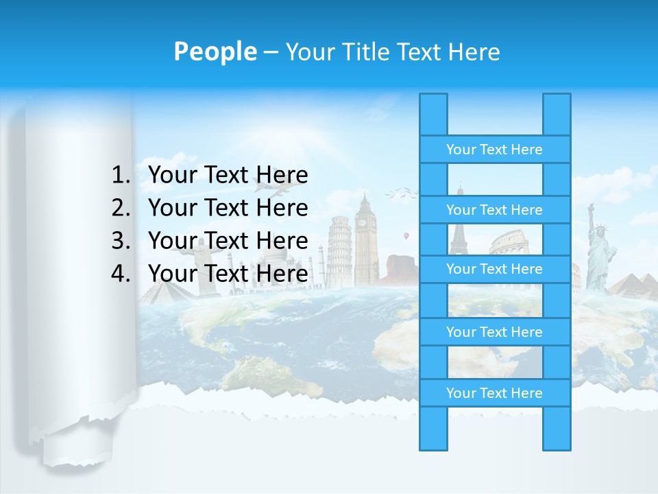Europe Torn India PowerPoint Template