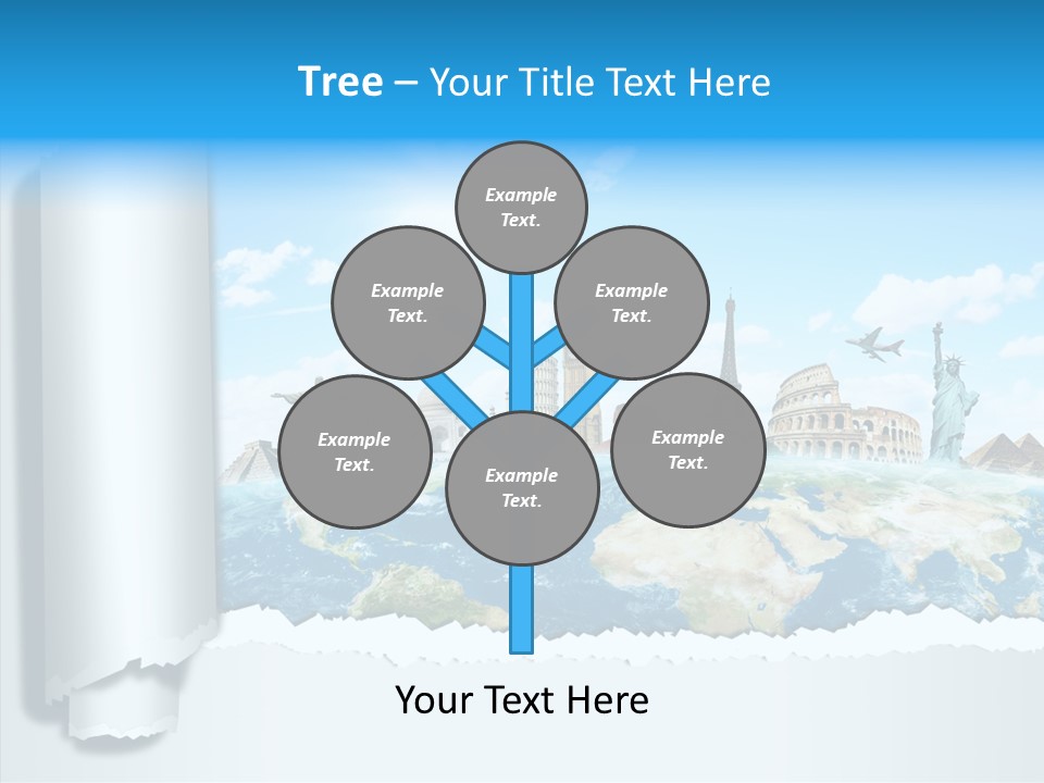 Europe Torn India PowerPoint Template