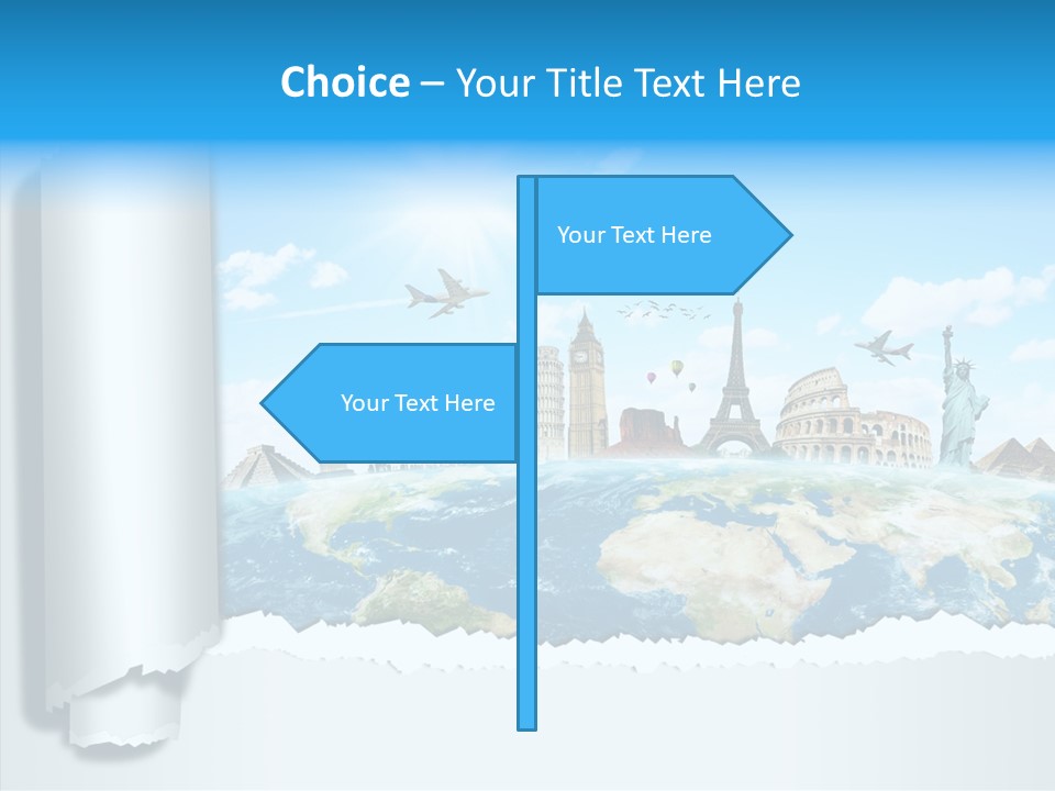 Europe Torn India PowerPoint Template