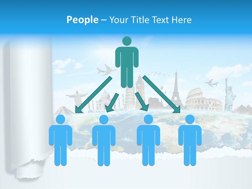 Europe Torn India PowerPoint Template