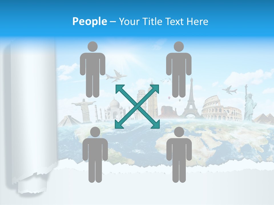 Europe Torn India PowerPoint Template