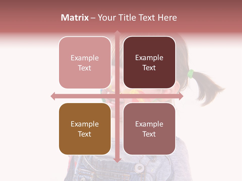 Isolato Sfondo Bianco Pittura PowerPoint Template