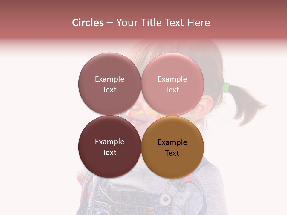 Isolato Sfondo Bianco Pittura PowerPoint Template