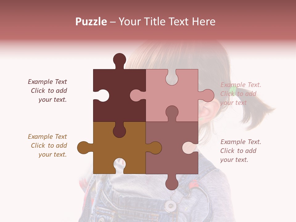 Isolato Sfondo Bianco Pittura PowerPoint Template