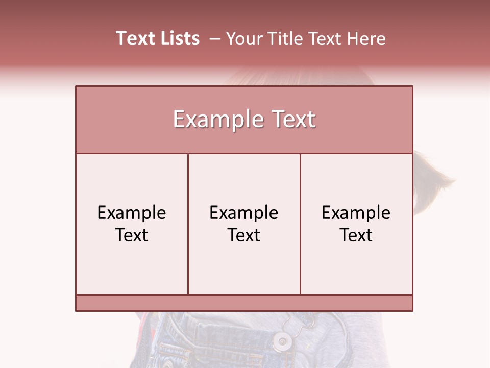 Isolato Sfondo Bianco Pittura PowerPoint Template