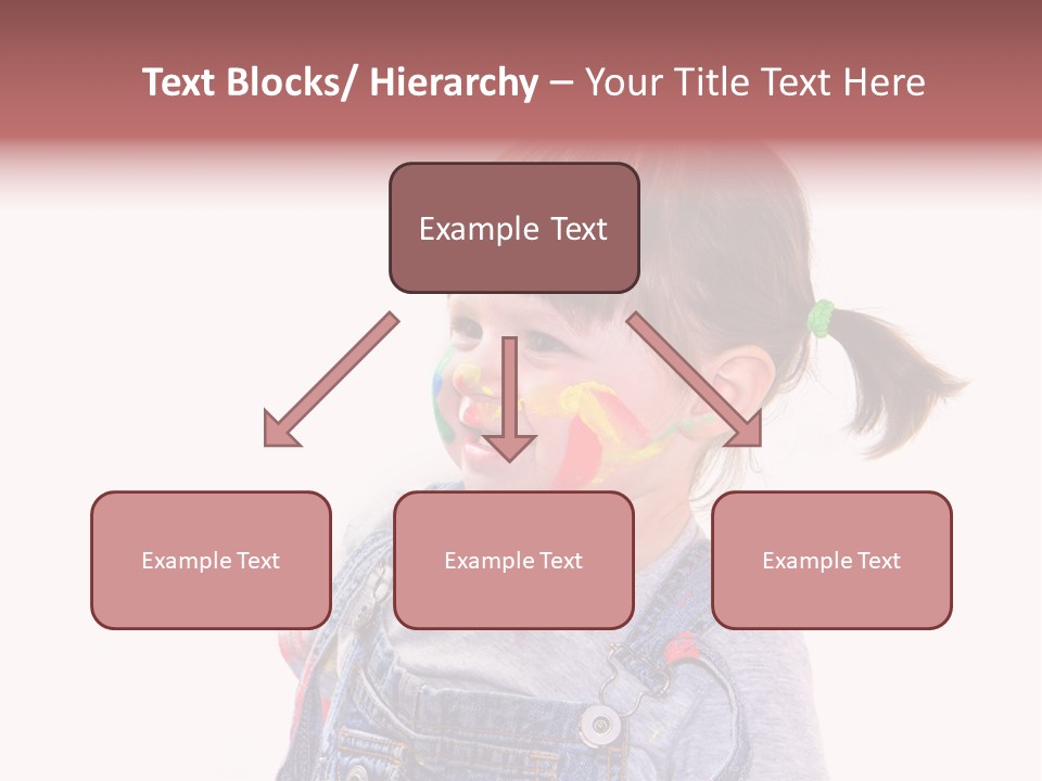 Isolato Sfondo Bianco Pittura PowerPoint Template