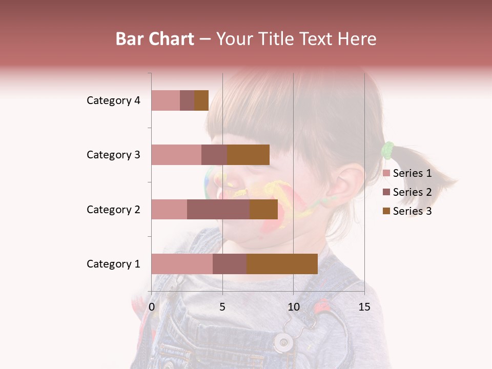 Isolato Sfondo Bianco Pittura PowerPoint Template