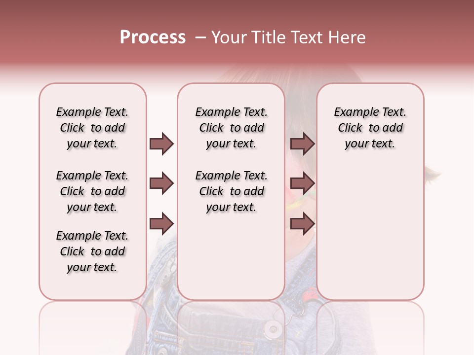 Isolato Sfondo Bianco Pittura PowerPoint Template
