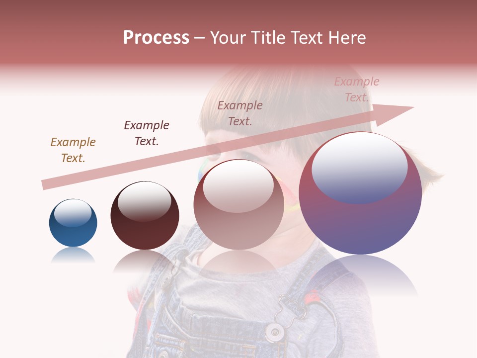 Isolato Sfondo Bianco Pittura PowerPoint Template