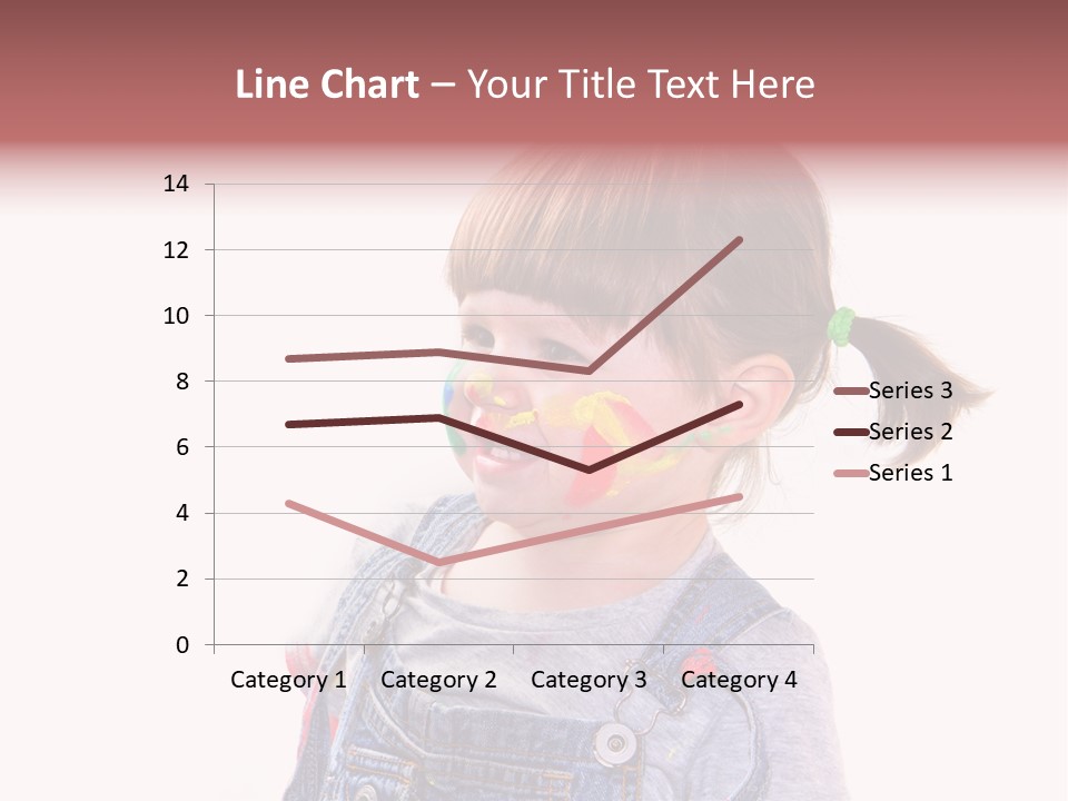 Isolato Sfondo Bianco Pittura PowerPoint Template