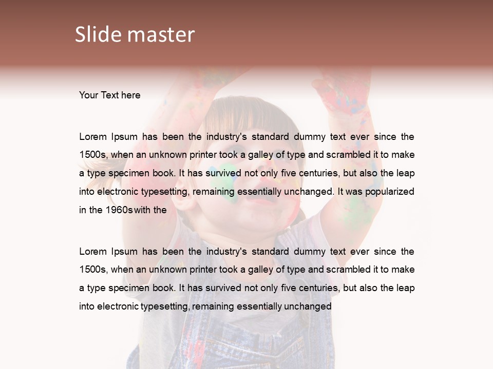 Felice Mano Mani PowerPoint Template