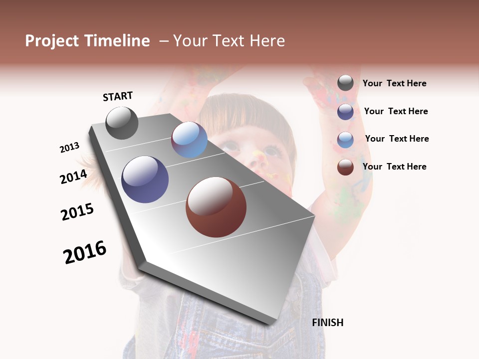 Felice Mano Mani PowerPoint Template