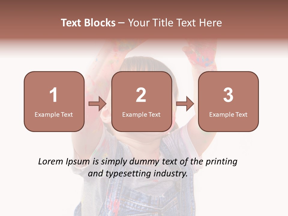 Felice Mano Mani PowerPoint Template