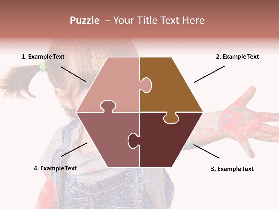 Artista Bambino Colori PowerPoint Template