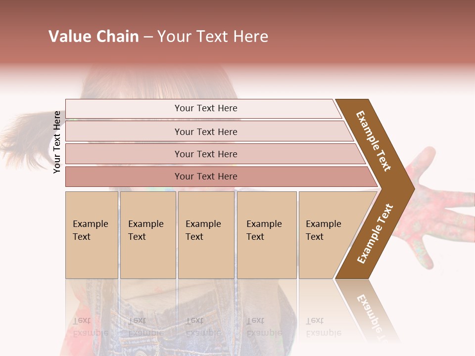 Artista Bambino Colori PowerPoint Template