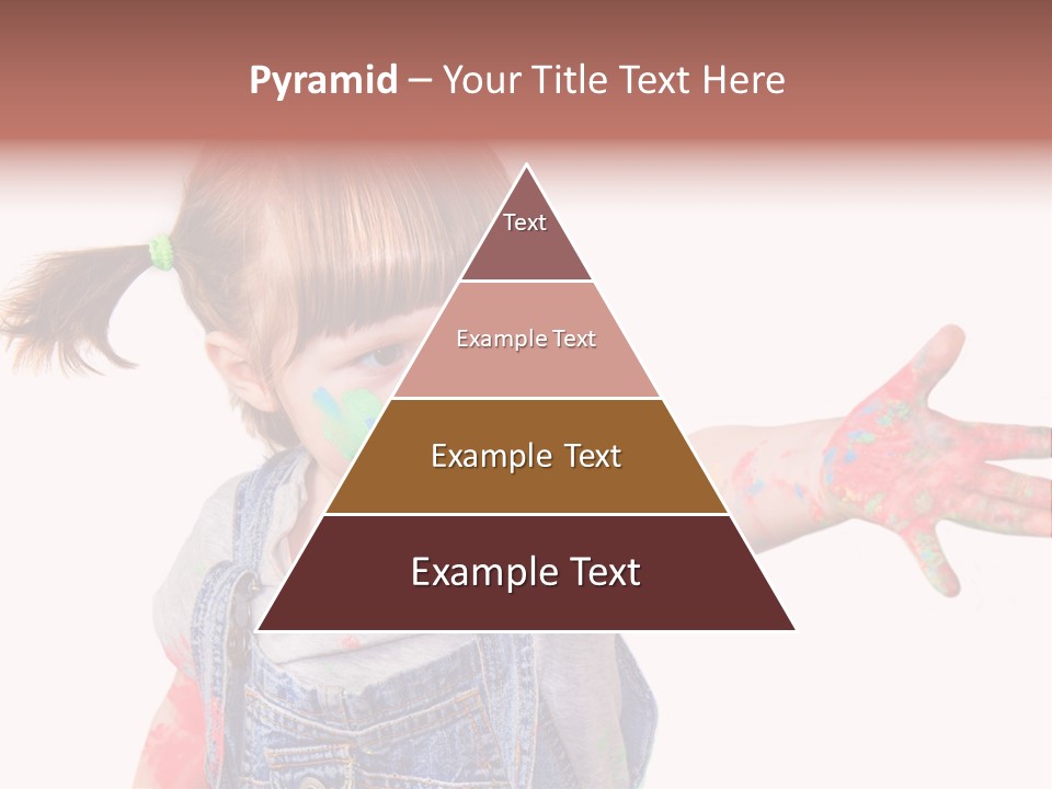 Artista Bambino Colori PowerPoint Template