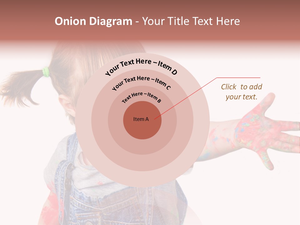 Artista Bambino Colori PowerPoint Template