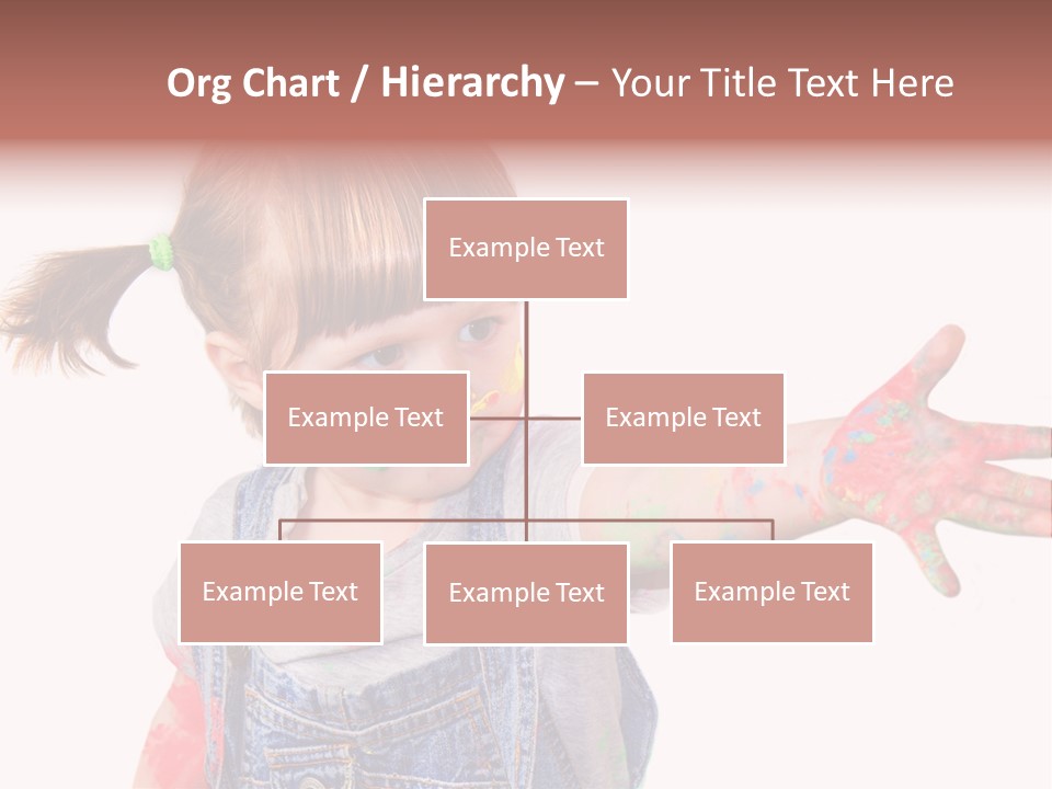 Artista Bambino Colori PowerPoint Template