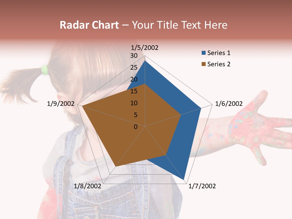 Artista Bambino Colori PowerPoint Template